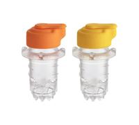 Lemon Juicer - 2PCS Handheld Citrus Press Squeezer, Manual Handheld Lemon Juicer with Built-in Filter, Portable Citrus Press | for Kitchen, Picnic, Restaurant, Bar, Cafe, Camping, Party Use