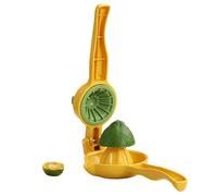 Lemon Lime Squeezer - Heavy Duty Citrus Press, Durable Metal Juice Extractor, Non-Slip Manual Fruit Juicer | for Lemons, Limes, Home Kitchens, Cocktail Making, Healthy Recipes, Bartenders