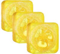 Lemon Odor Eliminating Soap,Turmeric Odor Eliminating Soap,Lemon Loofah Essential Oil Soap,natural soap bar for Women,for Sensitive Dry Skin (3pcs)