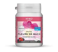 Lemon Pharma Flores de Bach Chewing-Gums N° 40 Energía, Fuerza y Vigor, Sabor de bayas rojas