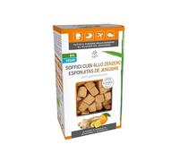 Lemon Pharma GINJER® Cubos de Jengibre Bio, 60 g - cubitos de jengibre orgánico con goma arábiga, hechos a mano y veganos, ideales como snack natural o en viajes