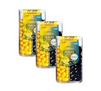 Lemon Pharma N°39 Drageas Stressless Día y Noche - Paquete triple (3 × 44 g), Flores de Bach según el Dr. Bach, con la fuerza de la naturaleza