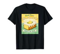 Lemon Pound Cake Retro Vale la pena el Raid Viral Rap Canción Meme Camiseta