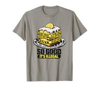 Lemon Pound Cake Viral Meme Escena del Crimen Tan Bueno Es Ilegal Camiseta