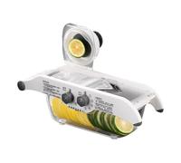 Lemon Slicer - Adjustable Thickness Potato Slicer for Kitchen | Manual Food Julienned Vegetable Chopper with Stainless Steel Blade for Potato Onion Fruits Vegetables Prep