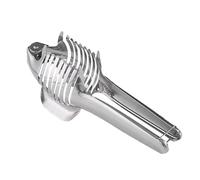 Lemon Slicer Tomato Slicer - Herramienta de corte de multipropósito para el huevo | Stainless Steel Handheld Round Fruit Cutter | Household Kitchen Tools | Fruits Onion Shredder Cutter Guide