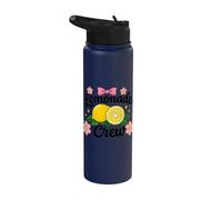 Lemon Stand Lemonade Lemon Juice Lemonade Girl Stainless Steel Insulated Water Bottle
