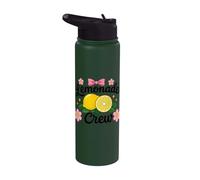 Lemon Stand Lemonade Lemon Juice Lemonade Girl Stainless Steel Insulated Water Bottle