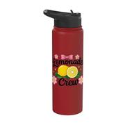 Lemon Stand Lemonade Lemon Juice Lemonade Girl Stainless Steel Insulated Water Bottle