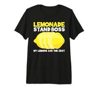 Lemonade Stand Boss - My Lemons Are The Zest Camiseta Premium