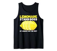 Lemonade Stand Boss - My Lemons Are The Zest Camiseta sin Mangas
