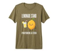Lemonade Stand Fundador y CEO Lemon Juice Lemonade Stand Camiseta Premium