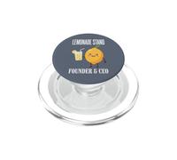 Lemonade Stand Fundador y CEO Lemon Juice Lemonade Stand PopSockets PopGrip para MagSafe