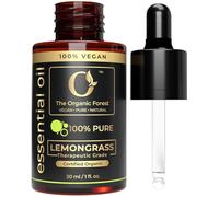 Lemongrass Essential Oil | 100% Pure & Natural Aromatherapy Oil for Diffuser | Skin Care, Hair Care, Scalp Massage & Home Purification