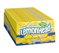 Lemonhead Hard Candy, Lemon, 5 Ounce Theatre Box, Pack of 12