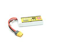LemonRC - Batería para construcción de maquetas (LiPo) 7,4 V 1600 mAh Número de celdas: 2 35 C Softcase XT60