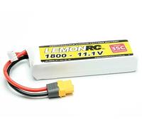 LemonRC Paquete de baterías de construcción de maquetas (LiPo) 11,1 V 1800 mAh Número de Celdas: 3 35 C Softcase XT60