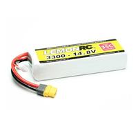 LemonRC Paquete de baterías de construcción de maquetas (LiPo) 14,8 V 3300 mAh Número de Celdas: 4 35 C Softcase XT60