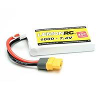 LemonRC Paquete de baterías de construcción de maquetas (LiPo) 7,4 V 1000 mAh Número de Celdas: 2 35 C Softcase XT60