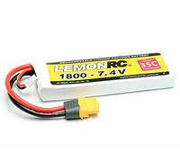 LemonRC Paquete de baterías de construcción de maquetas (LiPo) 7,4 V 1800 mAh Número de Celdas: 2 35 C Softcase XT60