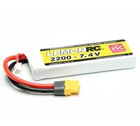 LemonRC Paquete de baterías de construcción de maquetas (LiPo) 7,4 V 2200 mAh Número de Celdas: 2 35 C Softcase XT60