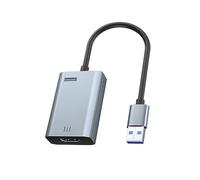 Lemorele Adaptador USB a HDMI para MacBook Air/Pro/Mini, 1080P @ 60 Hz Cable USB a HDMI para Mac, Compatible con Windows7,8,10/MacOS10.15, Compatible con Modo de Espejo/Ampliación