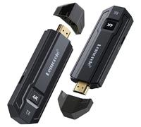 Lemorele Kit HDMI Inalámbrico 50 m, 4K 5G, admite 8 TX/1 RX, Dual Band | Plug & Play;Transmite vídeo y audio desde portátil/PC a TV, monitor o proyector mediante conexión HDMI inalámbrica 5G