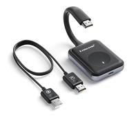 Lemorele Transmisor Inalámbrico Solo TX, 50 m, 1080P@60Hz, hasta 8 TX | Unidad TX de ampliación para sistemas compatibles de la misma serie; cambio de fuente para reuniones, aulas y presentaciones