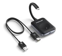 Lemorele Transmisor Inalámbrico USB C y Receptor HDMI, Soporta 8 TXS a 1 RX, Plug and Play, Doble Banda 5G/2.4G, para Transmitir Video y Audio Desde PC/TV Box a Monitor/Proyector