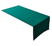 Lemos Home Camino de Mesa algodón, colección Concepto, Color y tamaño a Elegir (Camino de Mesa - 45 x 150 cm, Color Verde Abeto)