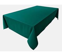 Lemos Home Mantel algodón, colección Concept, Color y tamaño a Elegir (Mantel - 100 x 100 cm, Color Verde Abeto)