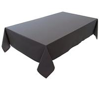 Lemos Home Mantel algodón, colección Concept, Color y tamaño a Elegir (Mantel - 150 x 220 cm, Gris basalto)