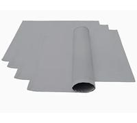 Lemos Home Manteles Individuales, 4 Unidades, 100% algodón, colección Concepto, Color y tamaño a Elegir (Juego de 4 manteles Individuales - 46 x 36 cm, Gris Claro)