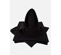 Lemos Home Servilletas de Tela de algodón, 45 x 45 cm, 4 Unidades, Color Negro