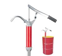 LEMOTO Bomba de AccióN de Palanca Para Manual Para Barril de Aceite,Bomba Manual Para Barril De Aceite con Tubo de SuccióN TelescóPico Para Barriles de 15 a 55 Galones