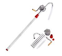 LEMOTO Bomba de Manivela Bomba Manual Trasvase Bidon Bomba de Gasóleo de Aleación de Aluminio para Trasvase de Diésel 29L/min Bomba de Extracción