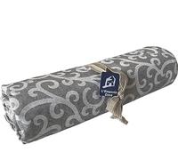 L'Emporio Casa Lona decorativa para sofá Rizo de tela resistente gruesa de algodón de Panamá, medidas maxi 160 x 280 - 260 x 280 - 360 x 280 cm, color gris