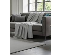 L'EMPORIO CASA Tela para sofá o cama, tela gruesa y robusta, de algodón Panamá, 160 x 260 x 260 x 280 cm, 360 x 280 cm, tamaño maxi, sábana cubretodo de algodón, fabricada en Italia (gris, 360 x 280)