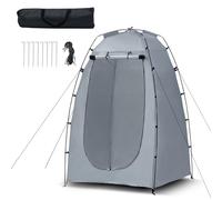 LEMROE Tienda de ropa de playa con bolsa de transporte, impermeable, tienda de ducha, tienda de aseo móvil para camping, mochileros, tienda de campaña para lanzar al aire libre