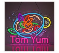 LEMST Decoración Lámparas Letrero De Neón Tom Yum