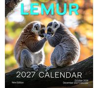 Lemur Calendar 2027: Curious Primates From the Forests of Madagascar