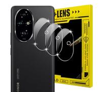 Lemxiee 3 pieza Vidrio templado para Honor 200 Cristal Templado Protector de Lente de cámara,Protector de lente HD Full Cover con cristal templado para Honor 200