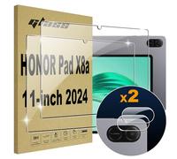 Lemxiee Cristal Templado para HONOR Pad X8a Protector pantalla [2+2 pieza] Vidrio templado Protector de Lente cámara y HD vidrio templado Protector pantalla para para HONOR Pad X8a 11"