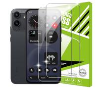 Lemxiee Cristal Templado para Nothing Phone 4b & Phone 4a Protector pantalla [2 pieza] Vidrio templado Protector