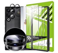 Lemxiee Cristal Templado para RedMagic 11 Air Protector pantalla [2+1+1 pieza] Vidrio templado Protector de Lente cámara + Vidrio templado Protector de trasera