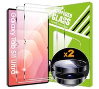 Lemxiee Cristal Templado para Samsung Galaxy Tab S11 Ultra 14.6" Protector pantalla [2+1 pieza] Vidrio templado Protector de Lente cámara
