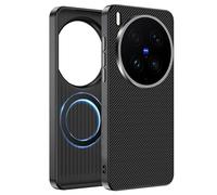 Lemxiee Funda Magnética para Vivo X300 Ultra Case con Botones metálicos + protección de Lente Funda Compatible con Magsafe