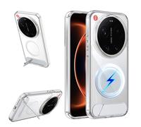 Lemxiee Funda Magnética para Xiaomi 17 Ultra Case con Soporte Funda Compatible con Magsafe
