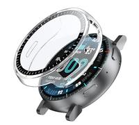 Lemxiee Funda para Amazfit Active MAX Case con Cristal Templado Protector Pantalla