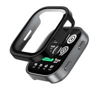 Lemxiee Funda para Amazfit Bip MAX Case con Cristal Templado Protector Pantalla
